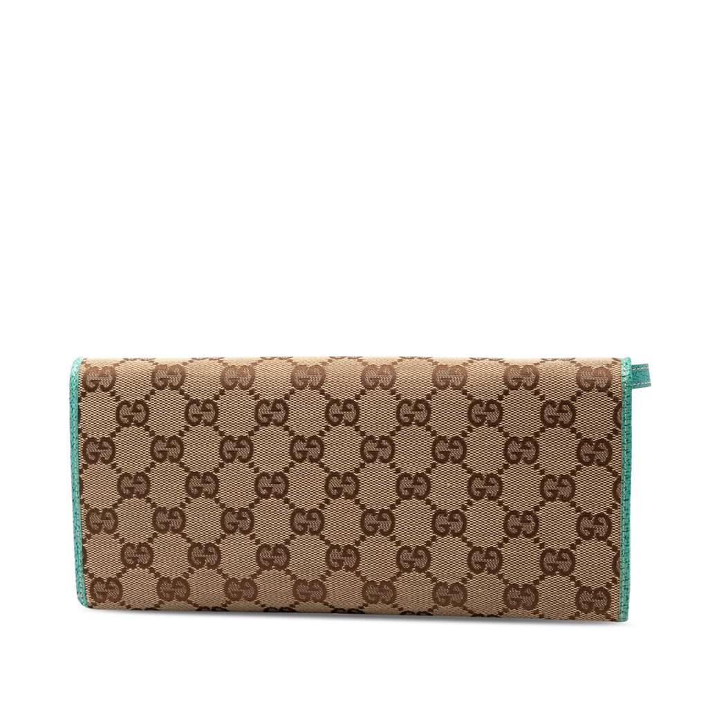 Gucci GG Canvas Bamboo Bar Crossbody - 2