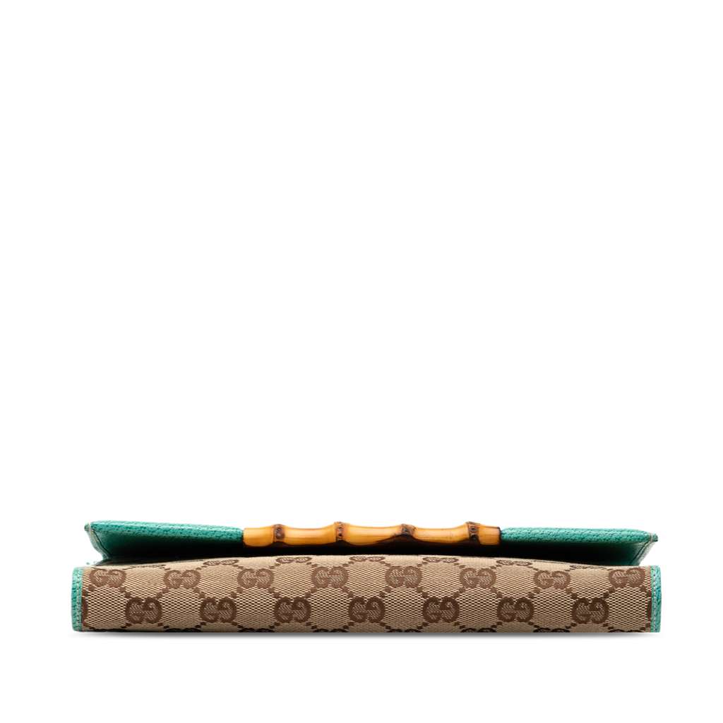 Gucci GG Canvas Bamboo Bar Crossbody - 3