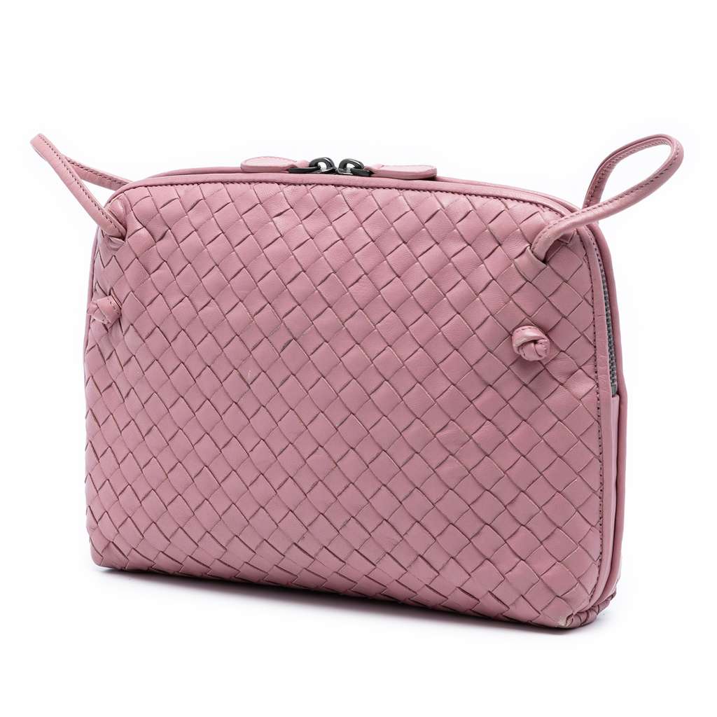 Bottega Veneta Nappa Intrecciato Nodini Crossbody - 2