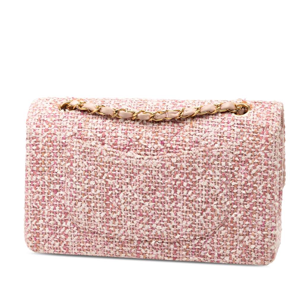 Chanel Medium Classic Tweed Double Flap - 2