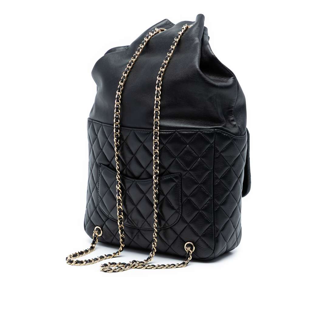 Chanel Large Quilted Lambskin In Seoul Backpack - 2