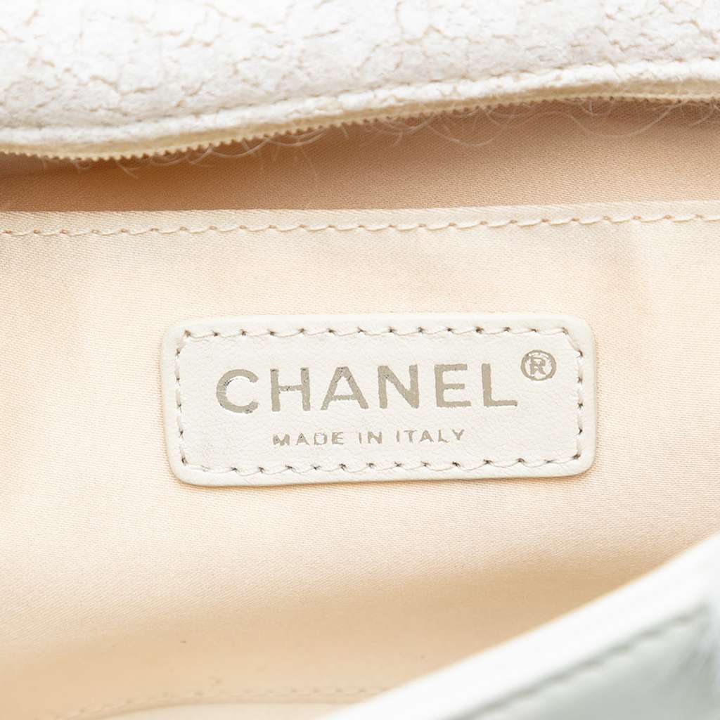 Chanel Medium Tweed and Mixed Medium Patchwork Single Flap - 5