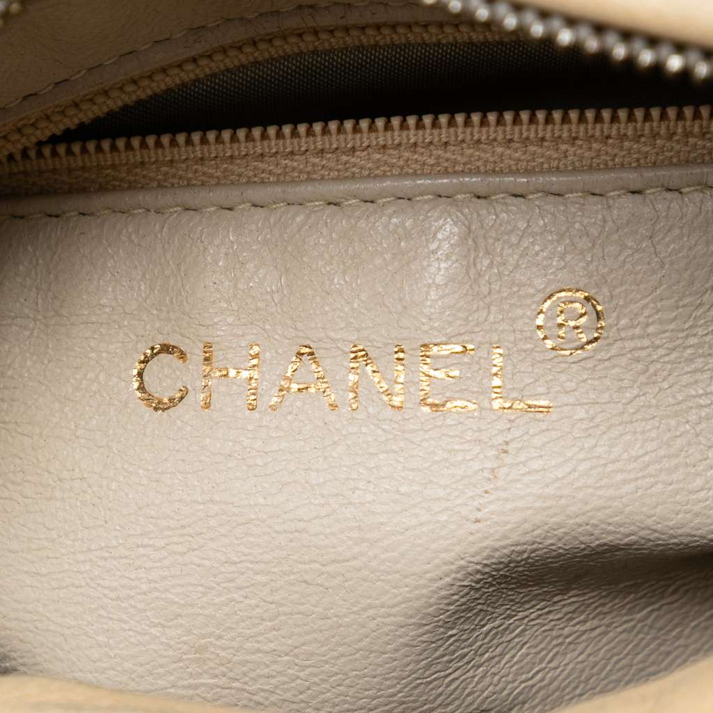 Chanel Triple CC Lambskin Tassel Chain Camera Bag - 5