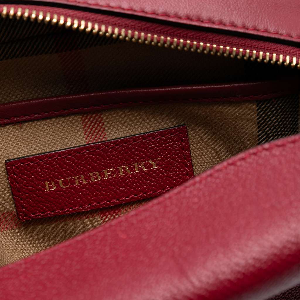 Burberry Small Soft Grained Calfskin Buckle Crossbody - 5
