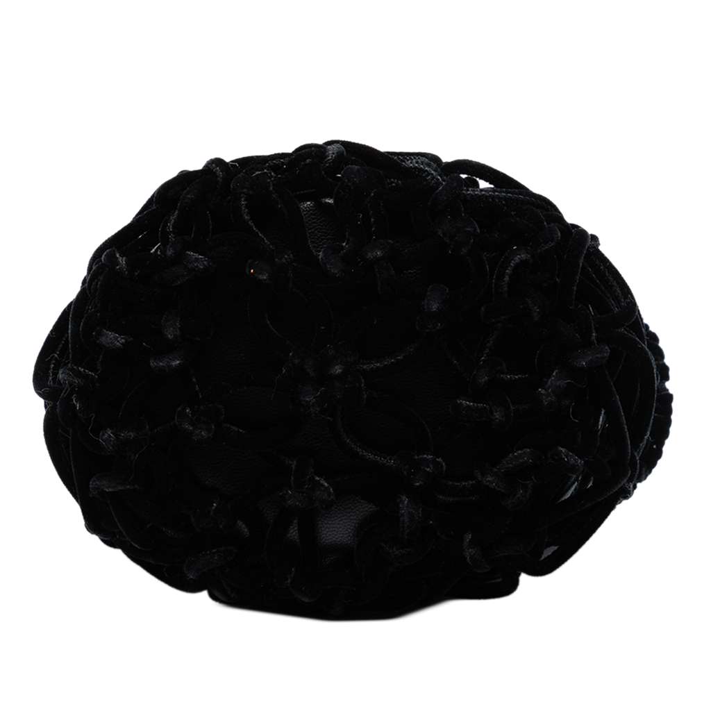 Chanel Braided Velvet Goatskin Drawstring Bucket - 3