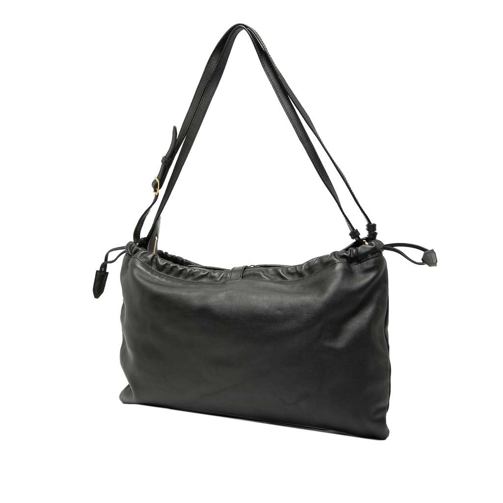 Burberry Leather Big Crush Shoulder Bag - 2