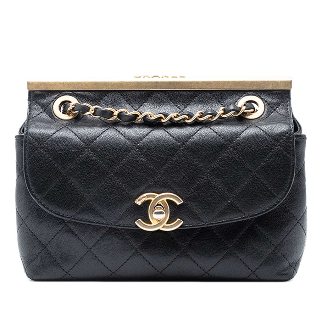 Chanel Mini CC Quilted Lambskin Flap