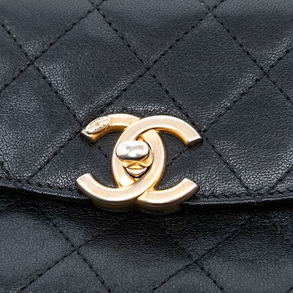 Chanel Mini CC Quilted Lambskin Flap - 5