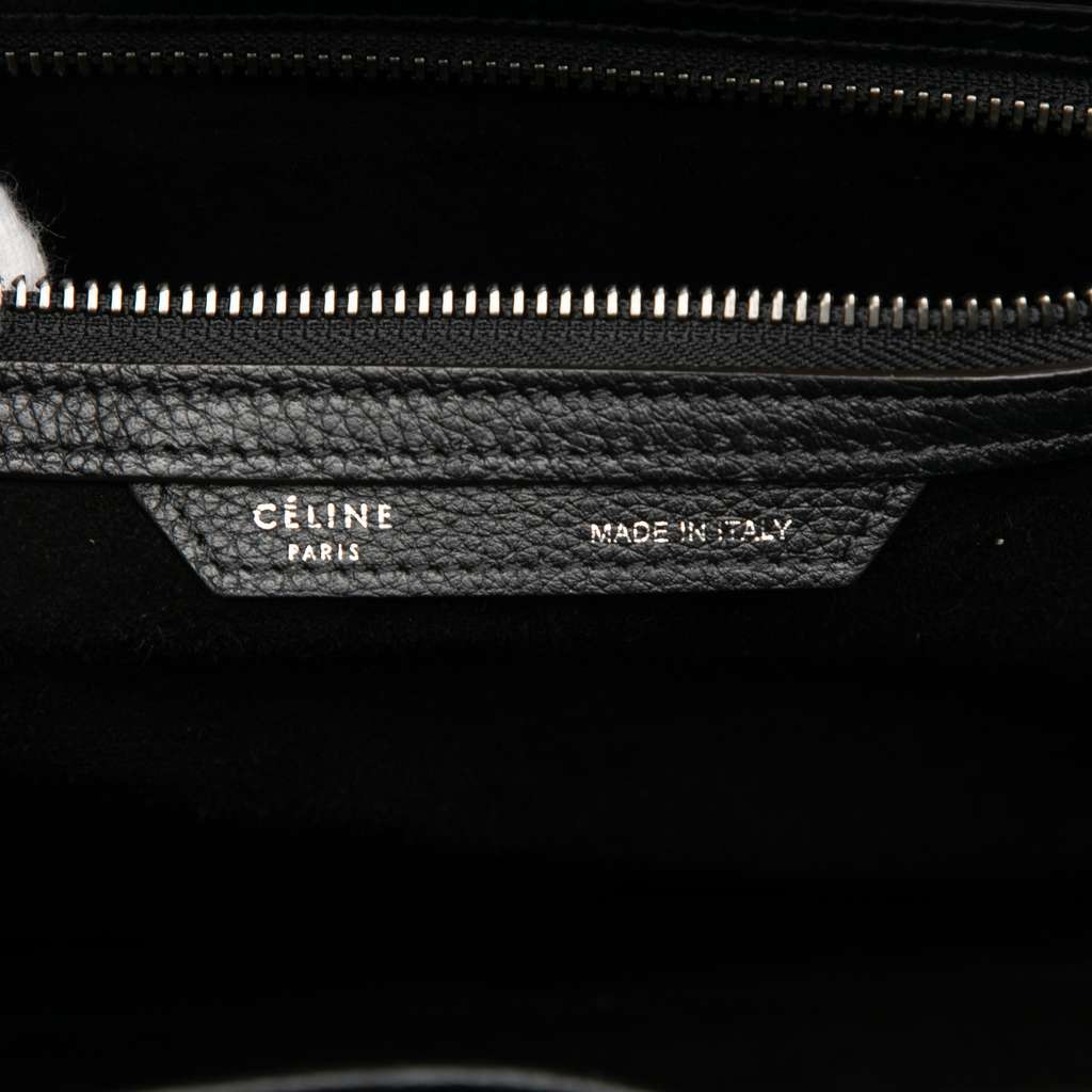 Celine Mini Leather Luggage Tote - 5