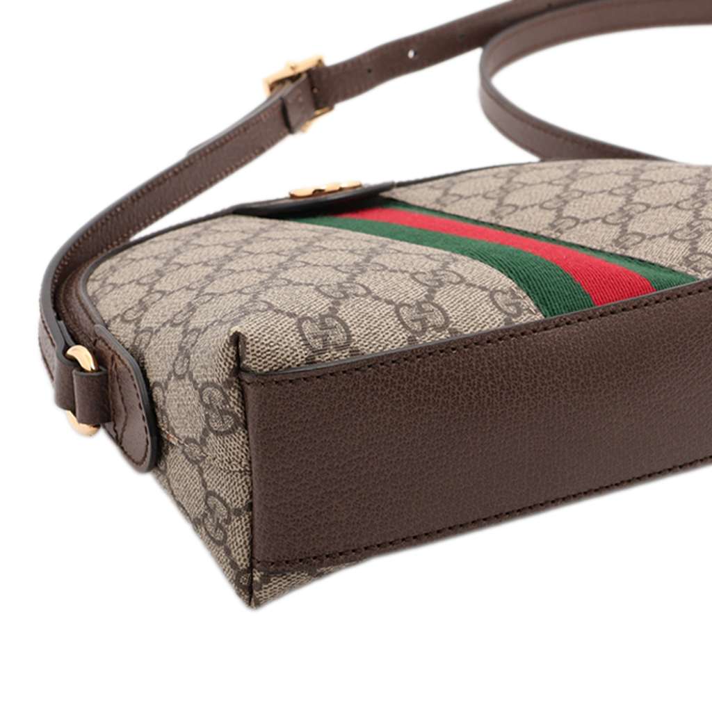 Gucci Small GG Supreme Ophidia Dome Crossbody - 4