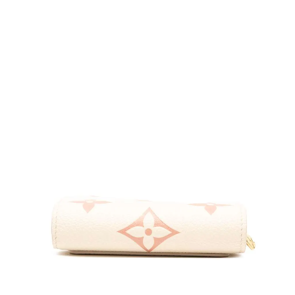 Louis Vuitton Monogram Empreinte Clea Wallet Pink Leather Good - Inside View