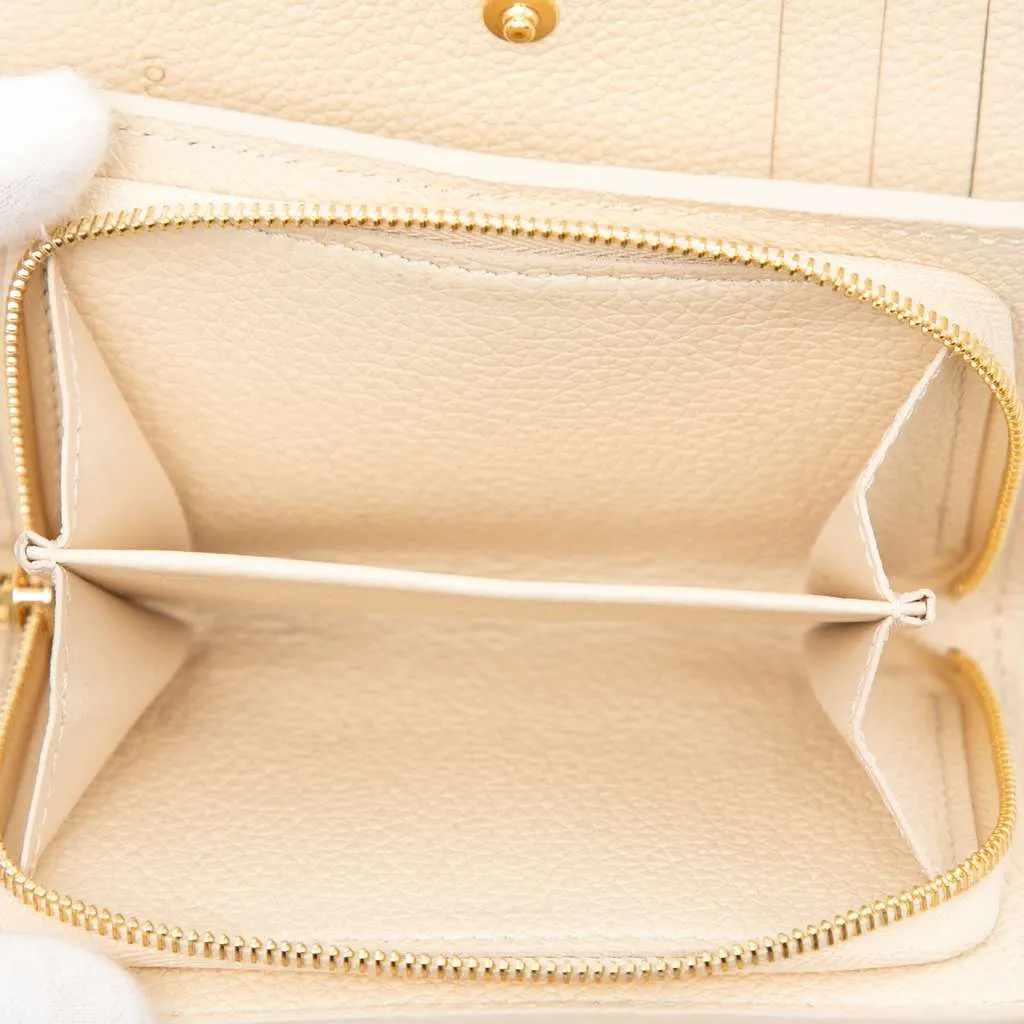 Louis Vuitton Monogram Empreinte Clea Wallet Pink Leather Good - Box View