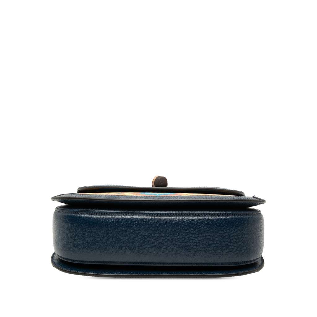 Gucci 100th Anniversary Medium GG Coated Canvas Kaleidoscope 1947 Bamboo Top Handle Bag - 3