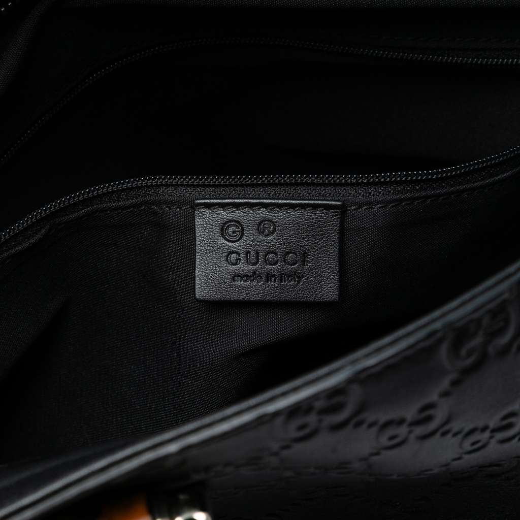 Gucci Guccissima Tender Bamboo Bar Tote - 5
