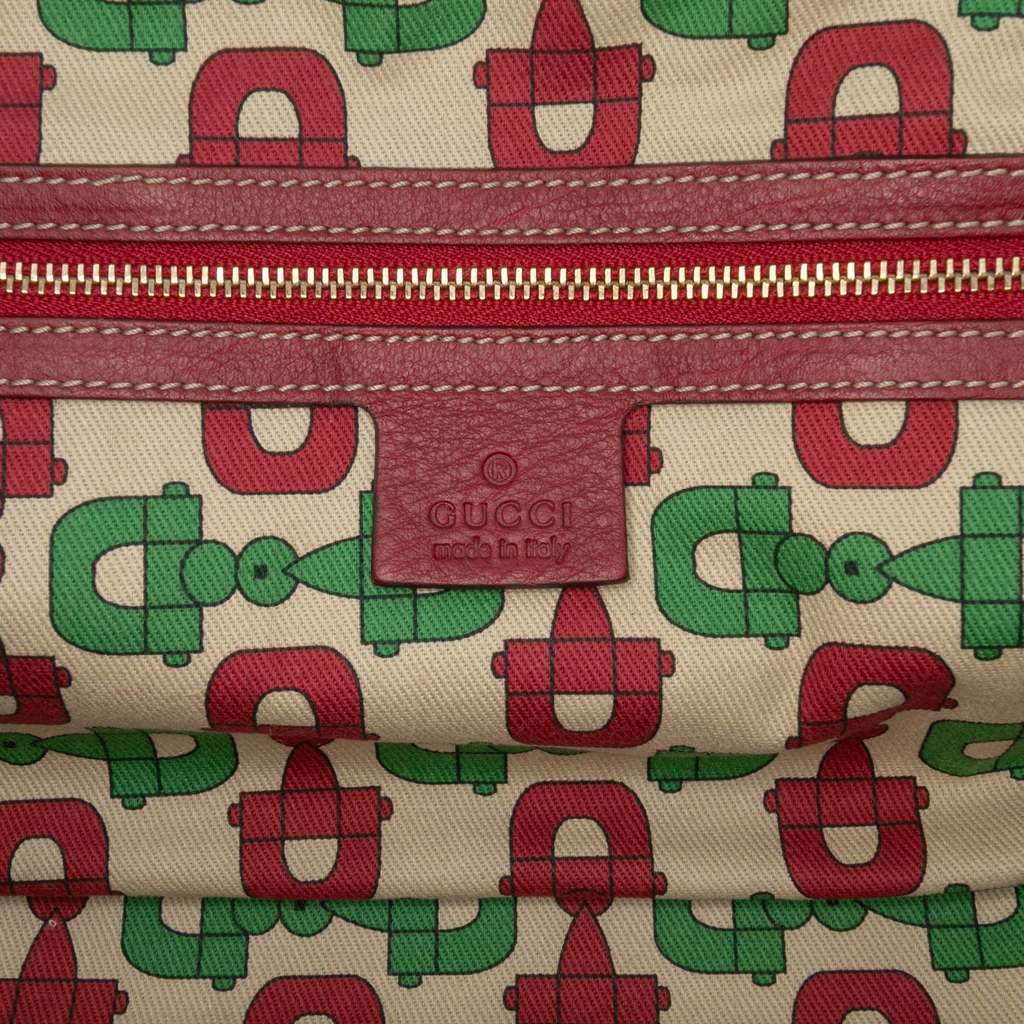 Gucci Guccissima Trimmed Leather Signoria Handbag - 5