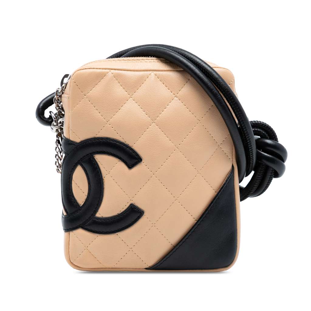 Chanel Mini Lambskin Cambon Ligne Crossbody