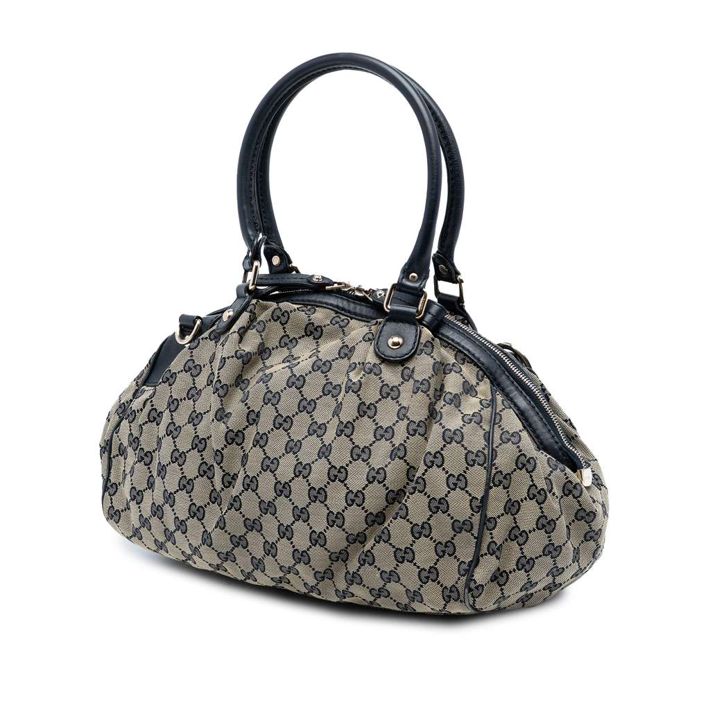 Gucci GG Canvas Sukey Satchel - 2