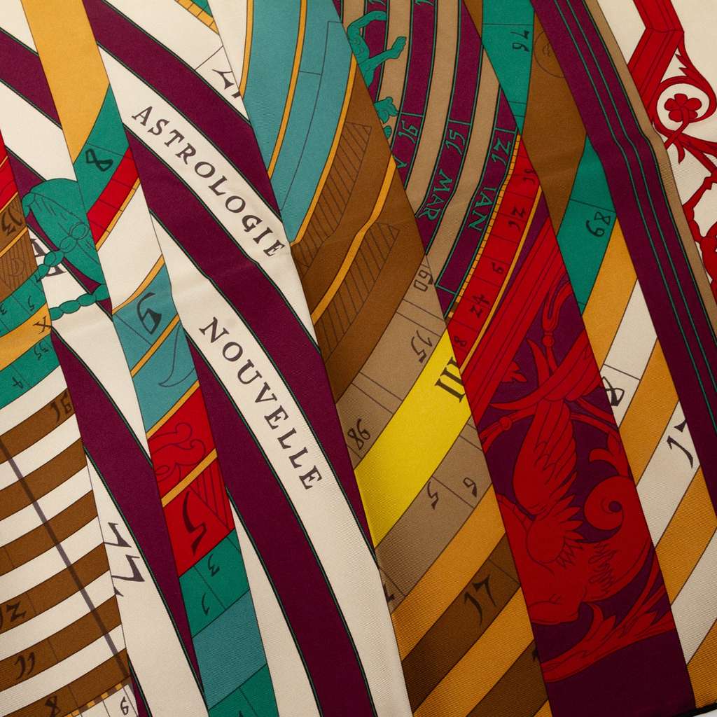 Hermès Astrologie Nouvelle Silk Scarf 90 - 4