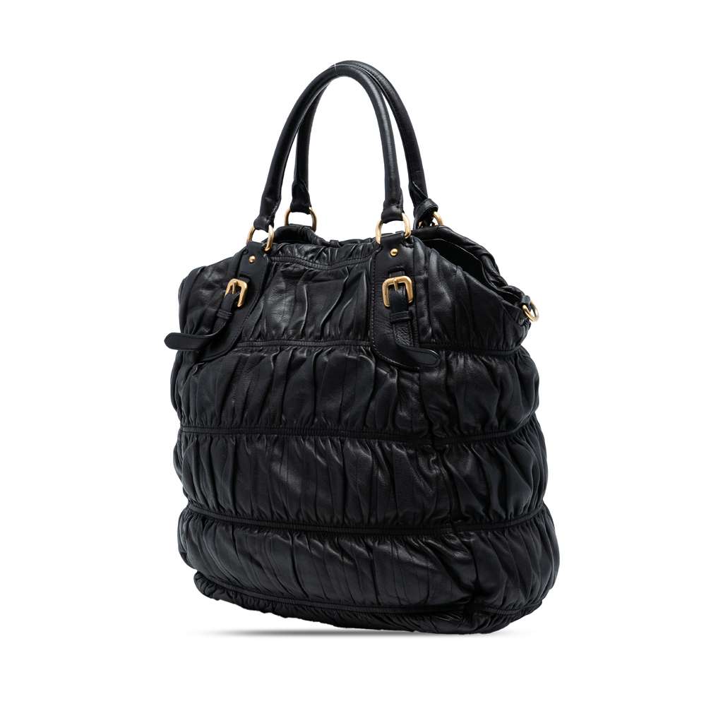 Prada Nappa Gaufre Satchel - 2