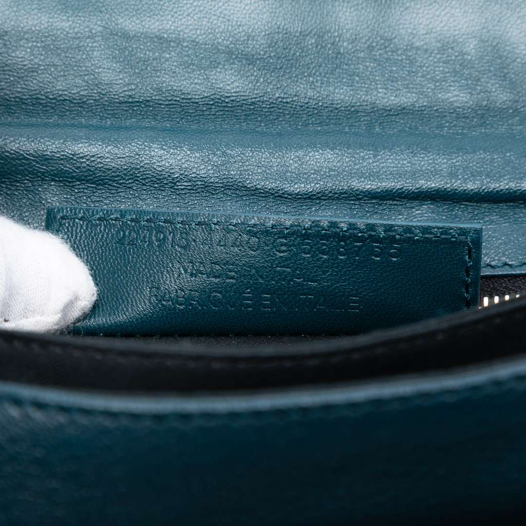 Balenciaga Chevre Motocross Classic Metallic Edge Envelope Clutch - 5