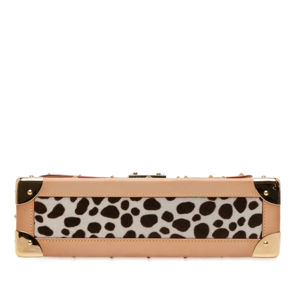 Louis Vuitton Takashi Murakami Monogram Multicolore Dalmatian Sac Rabat Black Good - Inside View