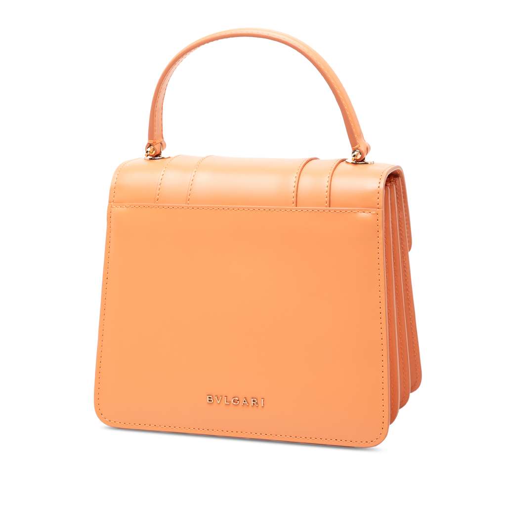 Bvlgari Small Calfskin Serpenti Forever Top Handle Bag - 2