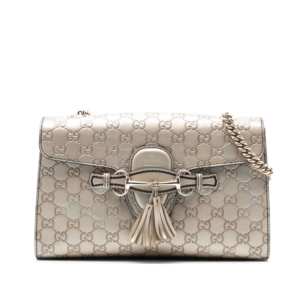 Gucci Medium Guccissima Emily Shoulder Bag