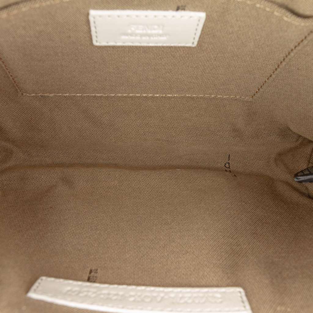 Fendi Multicolor Zucchino Spalmati Chain Pochette - 4