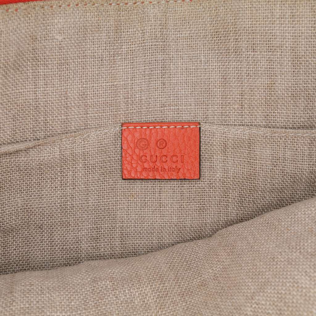 Gucci Calfskin Bamboo Tassel Clutch - 5