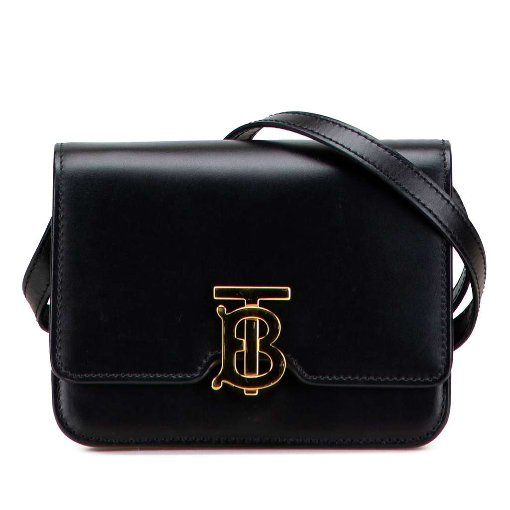 Burberry Mini Leather TB Crossbody
