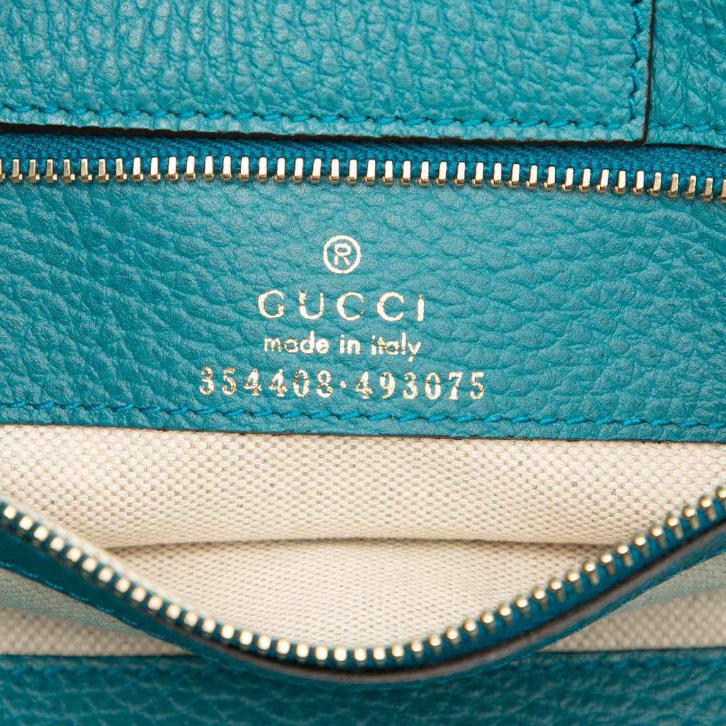 Gucci Medium Leather Swing Tote - 5
