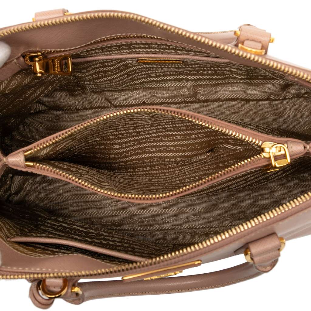 Prada Medium Saffiano Lux Promenade Satchel - 4
