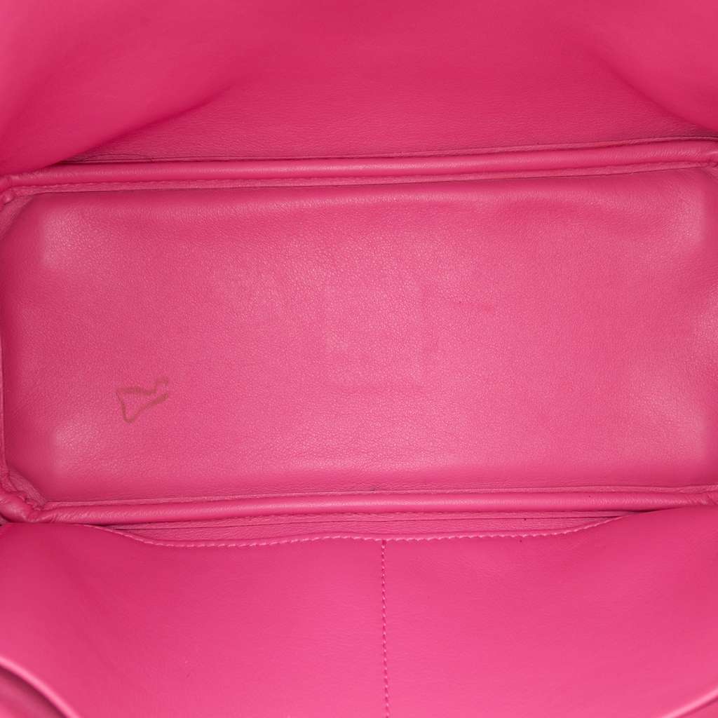 Dior Mini Tricolor Leather Diorissimo Satchel - 4