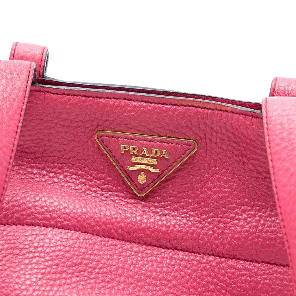 Prada Vitello Daino Tote - 5