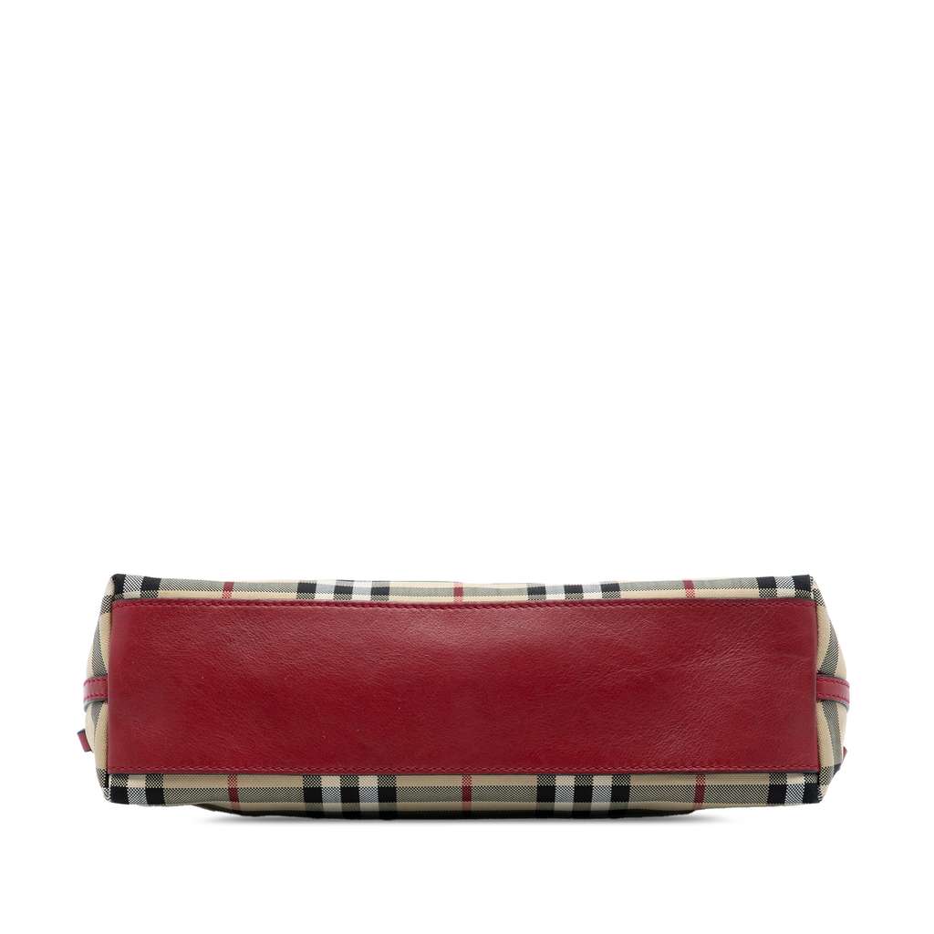 Burberry Haymarket Check Canvas Leah Crossbody - 3