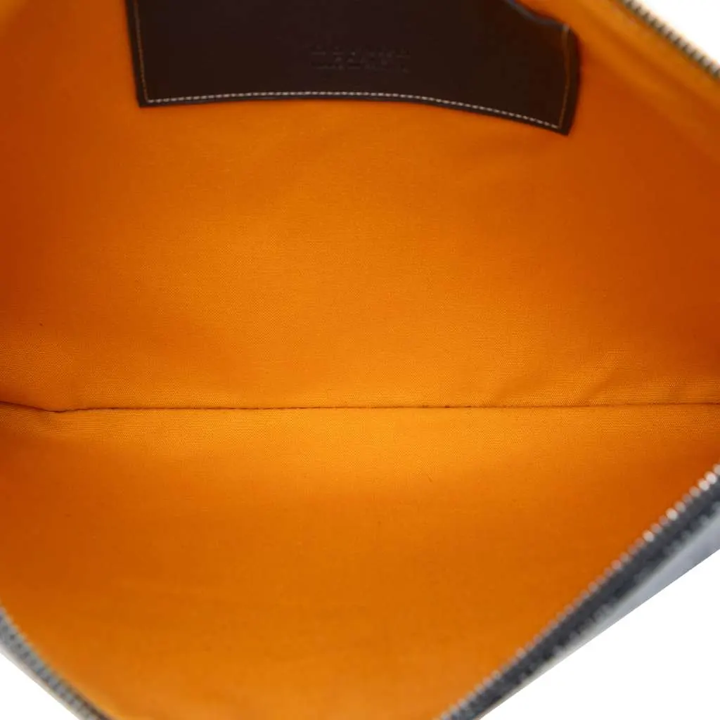 Goyard Goyardine Senat MM Grey Canvas Good - Model View