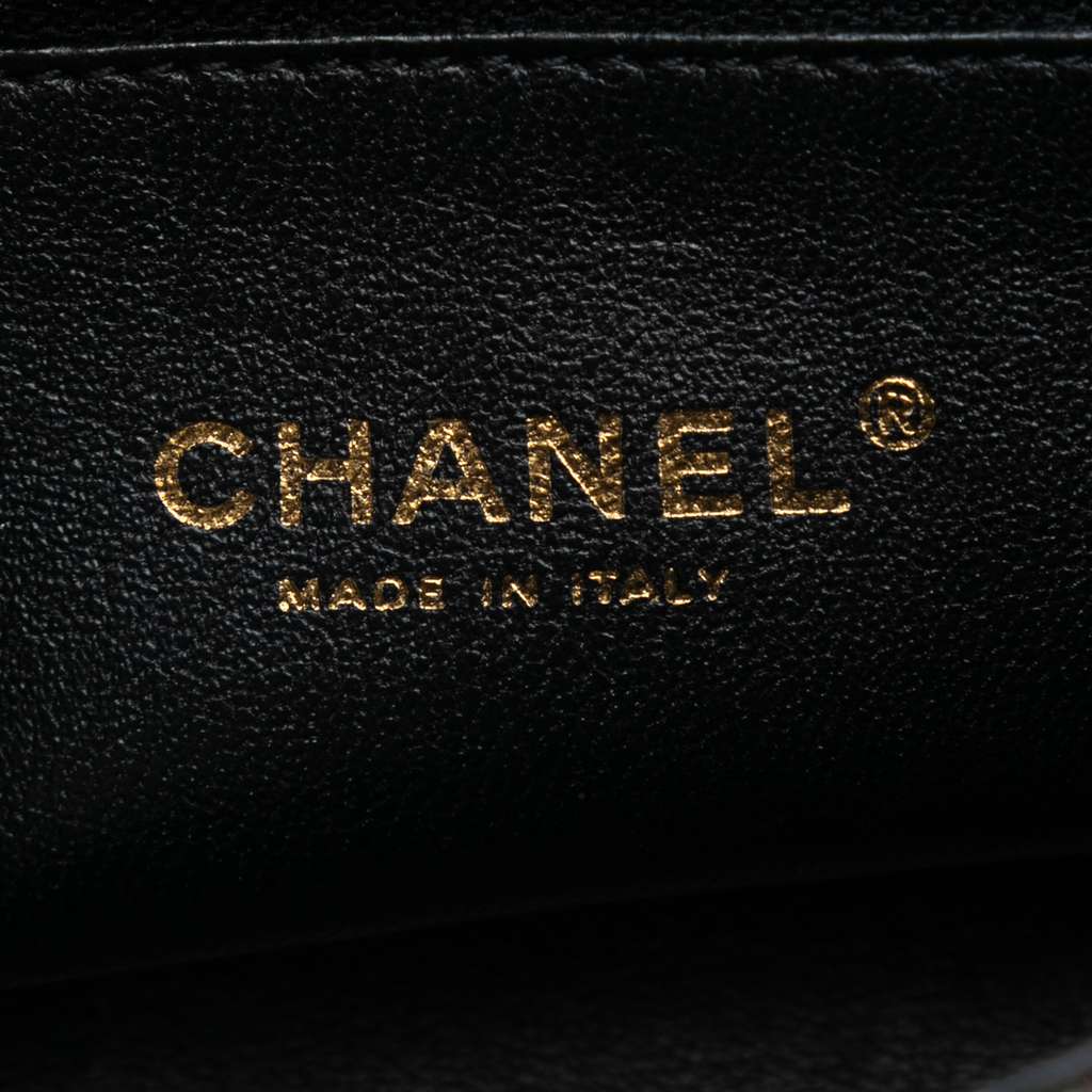 Chanel Small Metallic Iridescent Pearl CC Crystal Single Flap Bag - 5