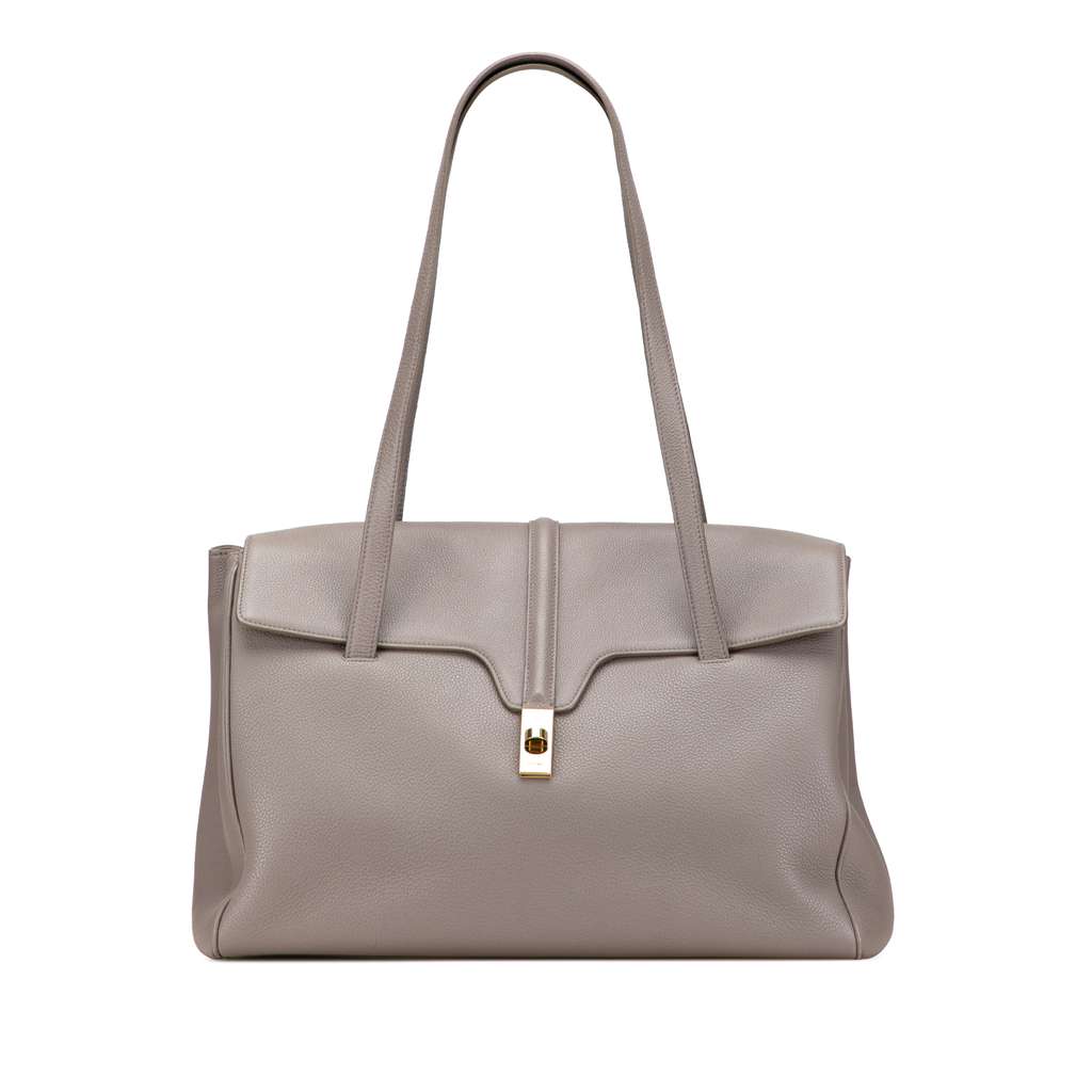 Celine Medium Leather Soft 16 Shoulder Bag