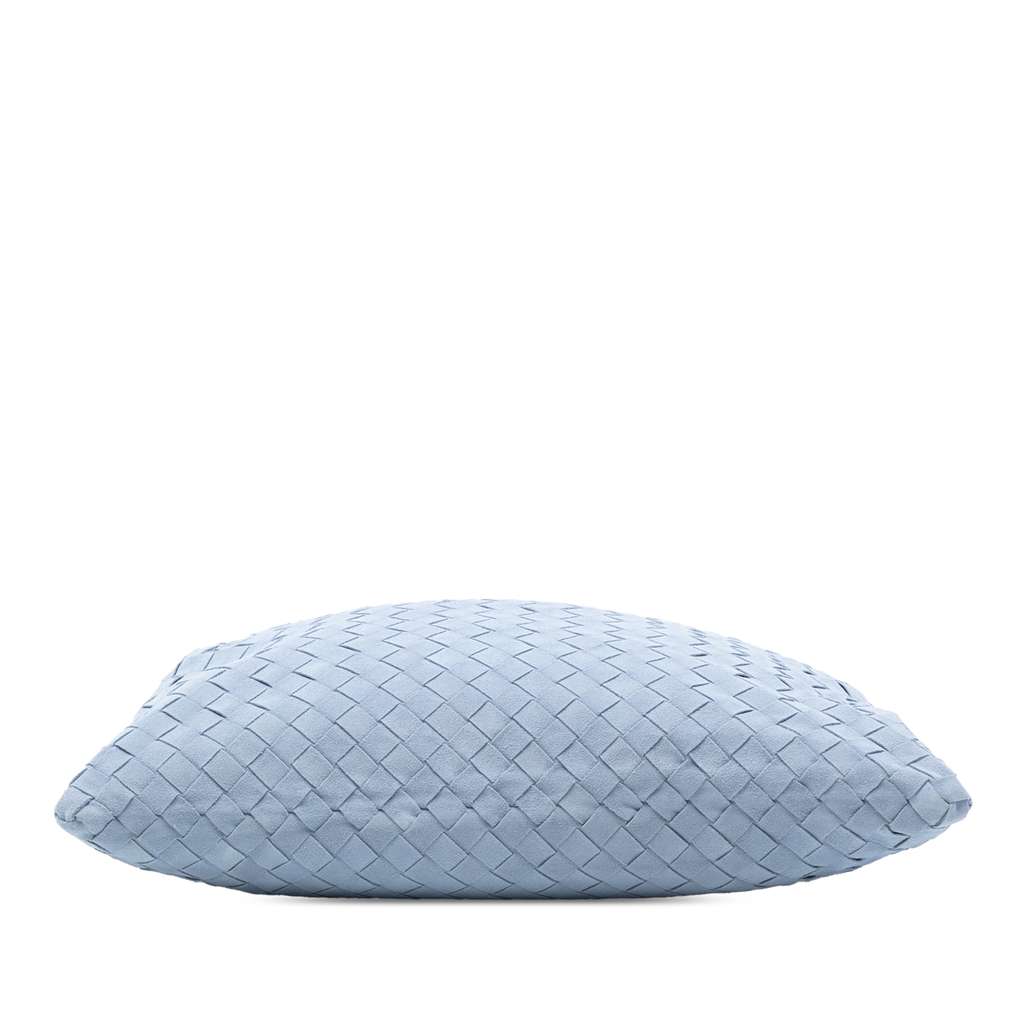 Bottega Veneta Small Suede Intrecciato Hop Hobo - 3