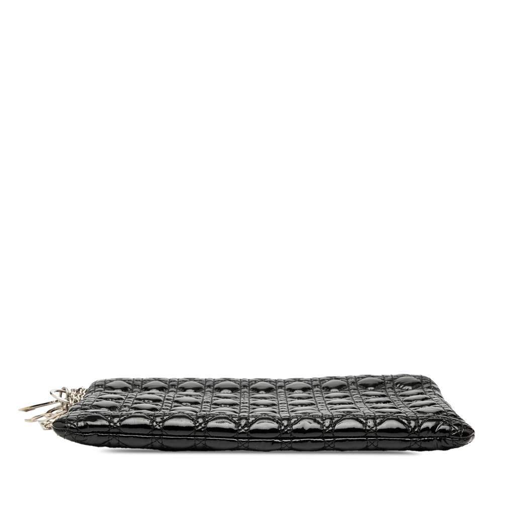 Dior Patent Cannage Panarea Clutch - 3