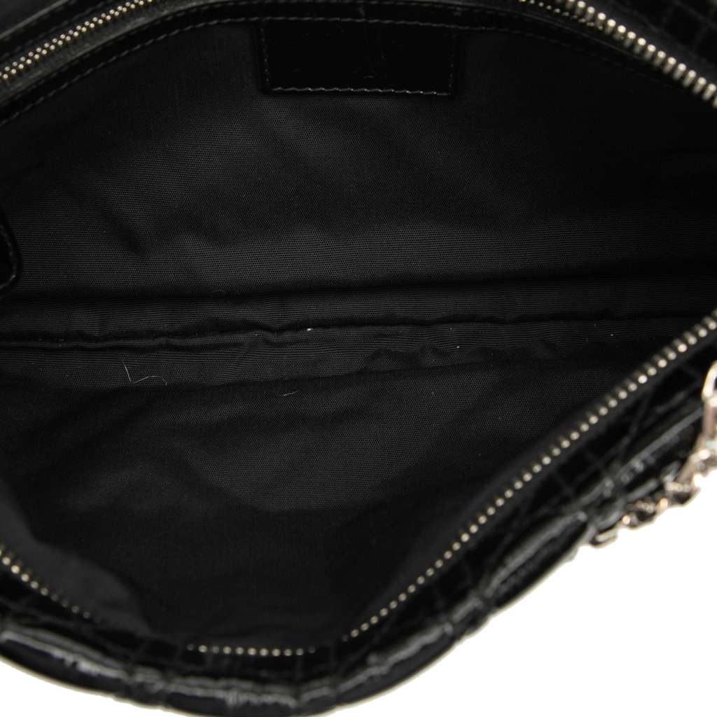 Dior Patent Cannage Panarea Clutch - 4