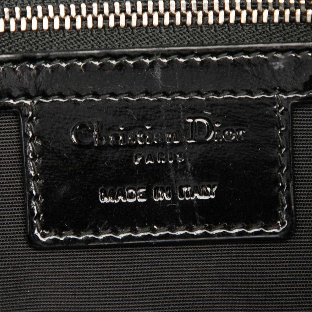 Dior Patent Cannage Panarea Clutch - 5