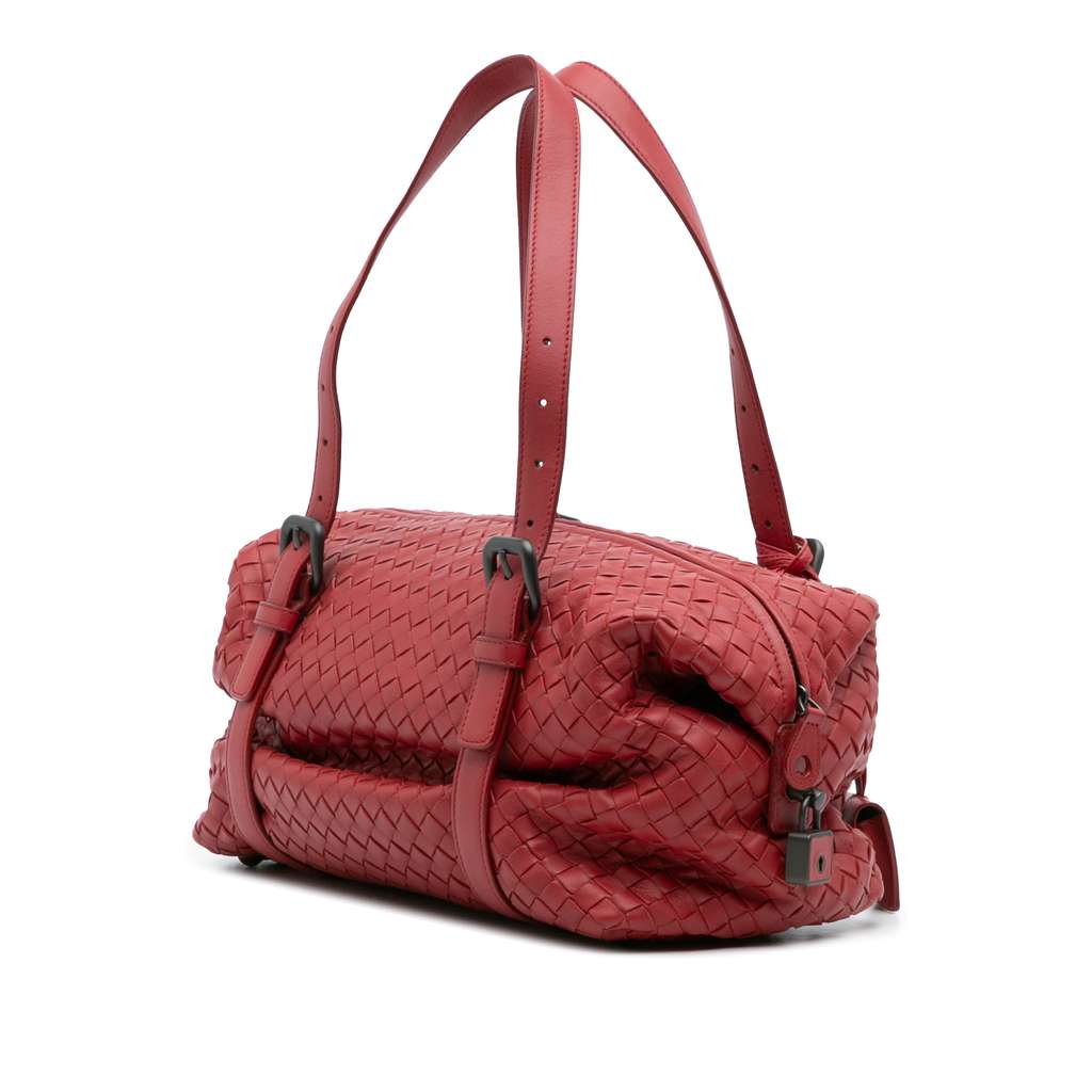 Bottega Veneta Nappa Intrecciato Montaigne Shoulder Bag - 2