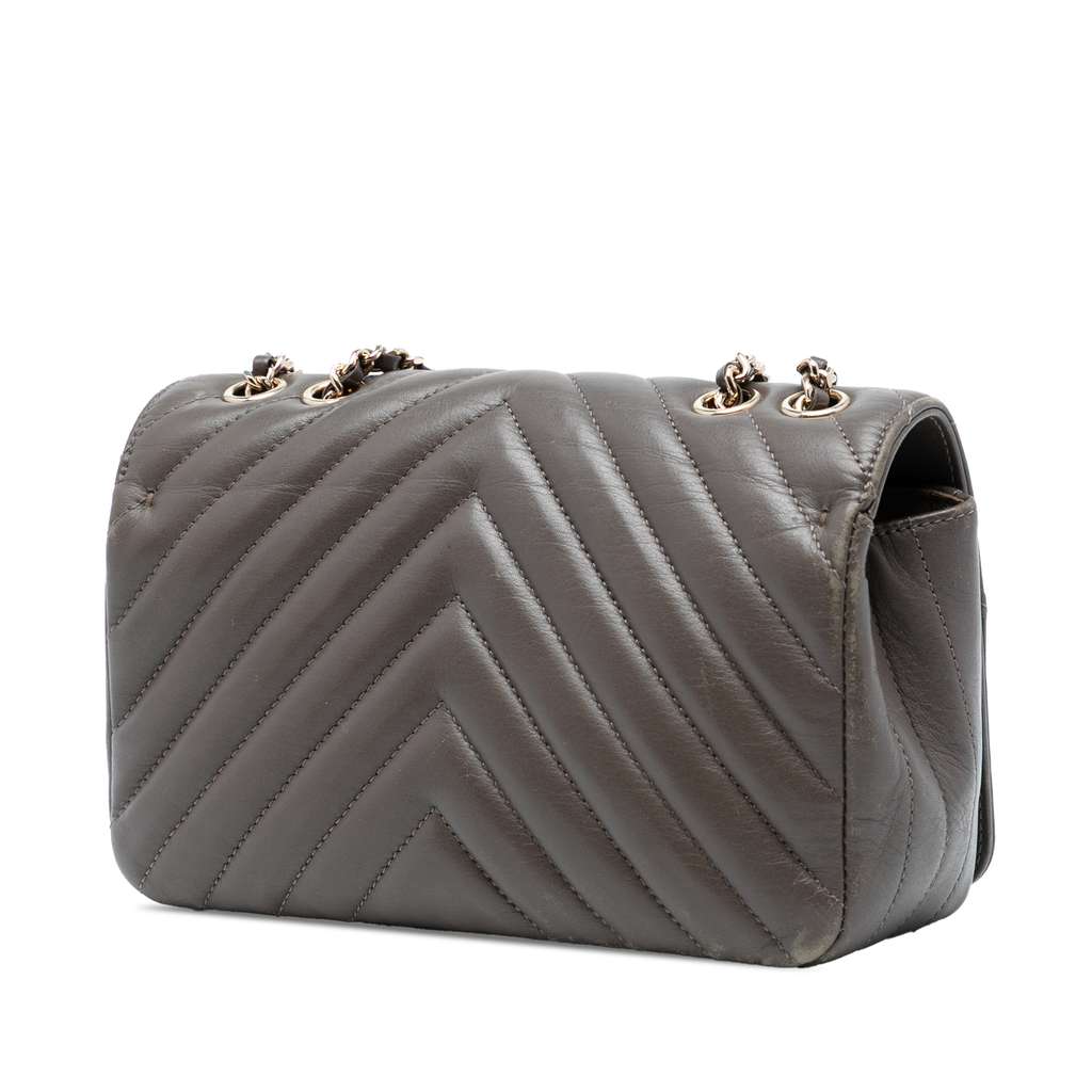 Chanel Small Chevron Lambskin Statement Flap - 2