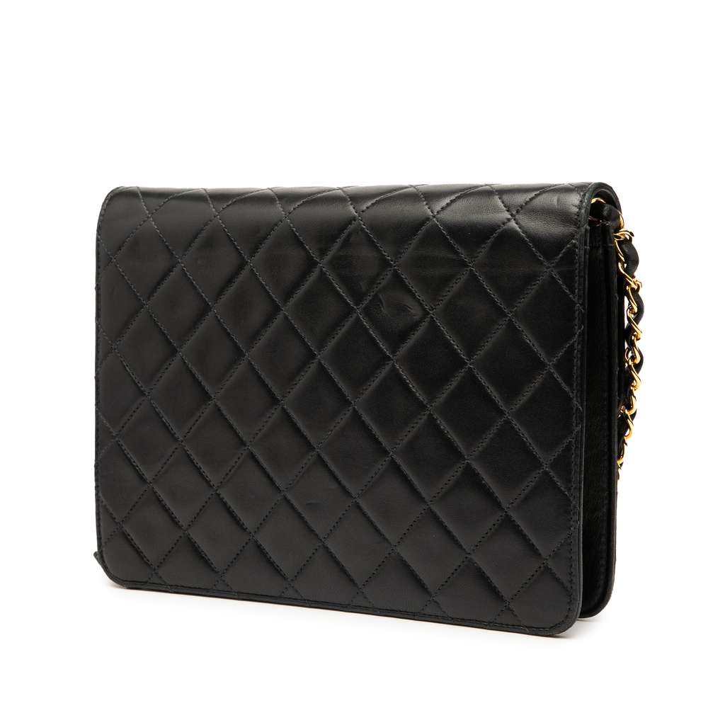 Chanel Small CC Quilted Lambskin Single Flap - 2