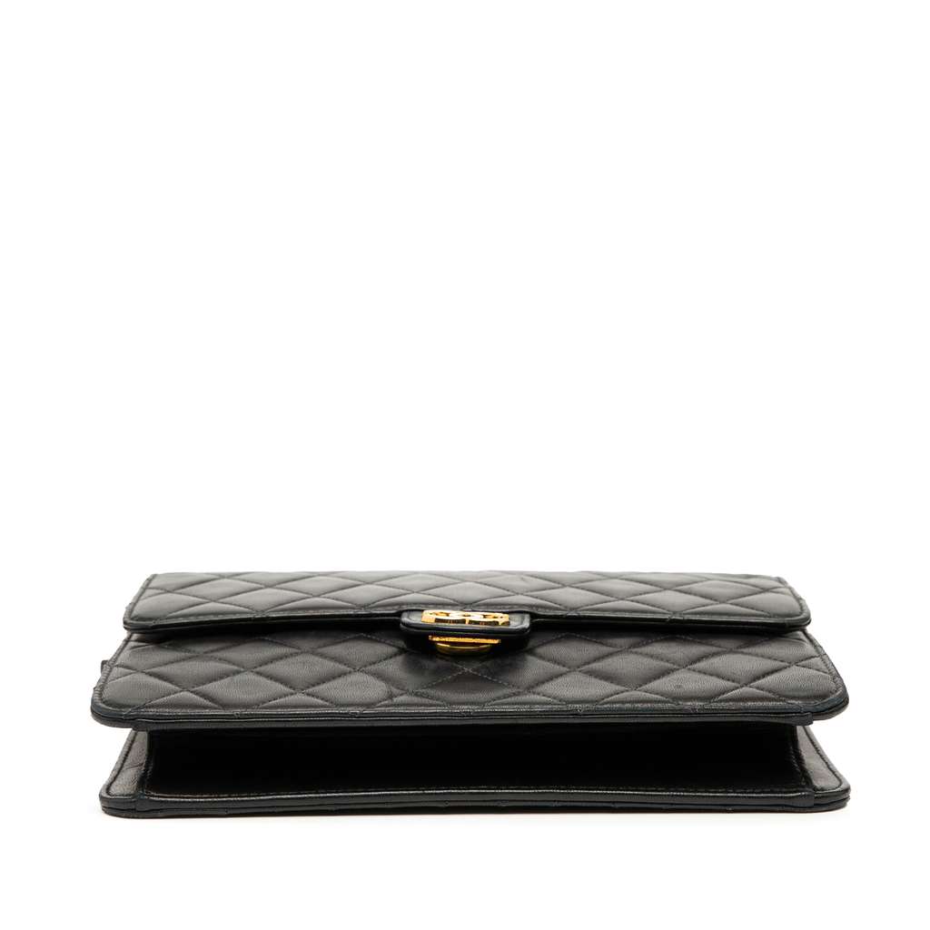 Chanel Small CC Quilted Lambskin Single Flap - 3