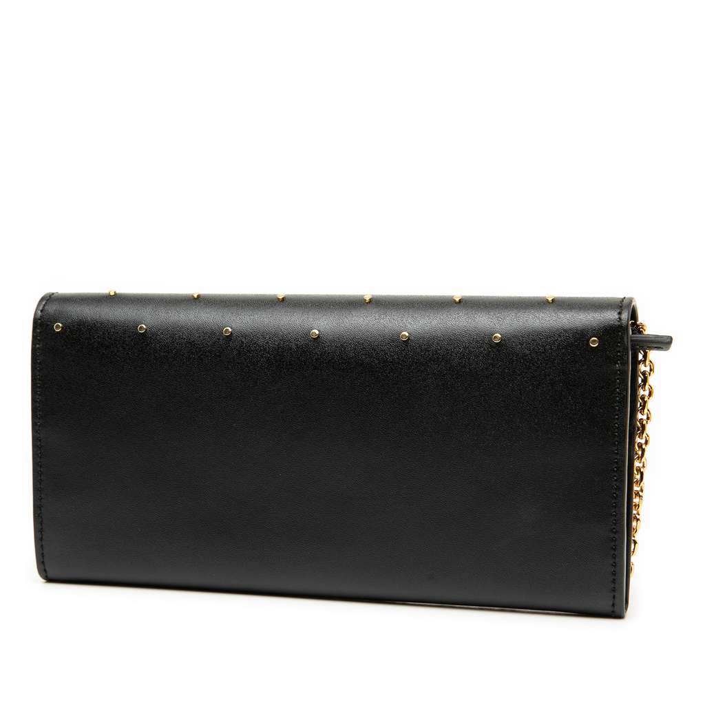 Fendi Studded Leather F is Fendi Continental Envelope Wallet On Chain - 2