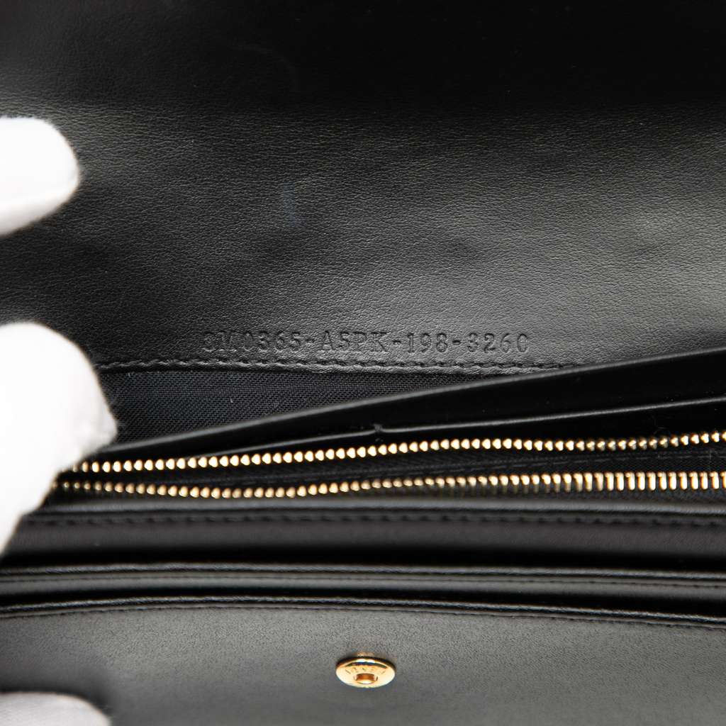 Fendi Studded Leather F is Fendi Continental Envelope Wallet On Chain - 5