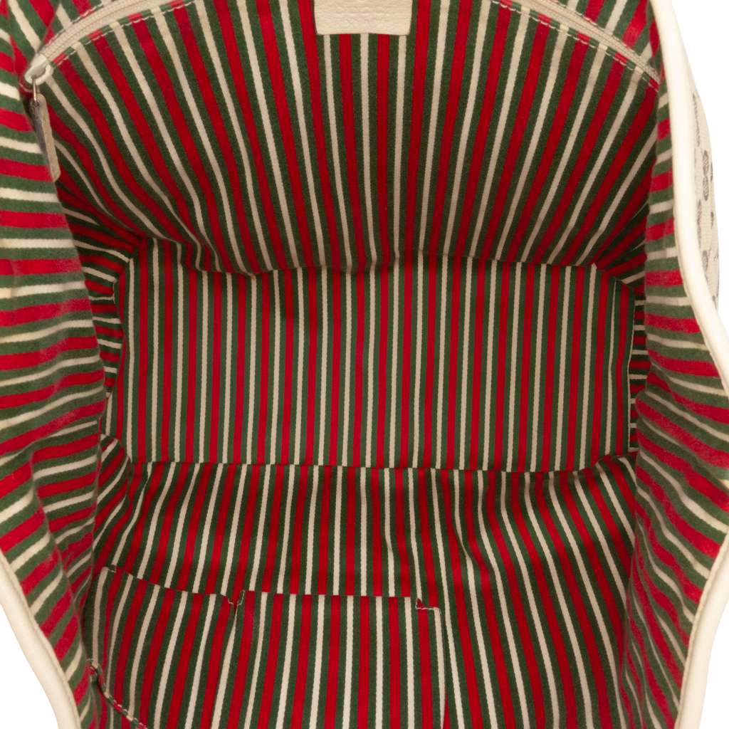 Gucci Large GG Canvas New Britt Tote - 4
