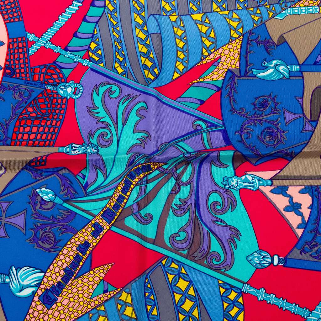 Hermès Etendards et Bannieres Silk Scarf 90 - 2